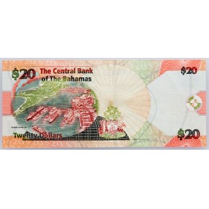 Bahamas, 20 Dollars 2010