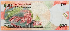 Bahamas, 20 dollars 2010