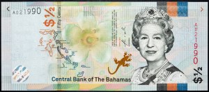 Bahamas, 50 centesimi 2019