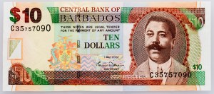 Barbade, 10 dollars 2007