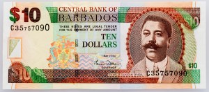 Barbados, 10 dolarů 2007