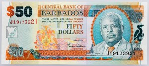 Barbados, 50 Dollars 2007