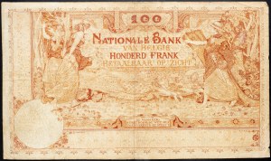 Belgicko, 100 frankov 1913