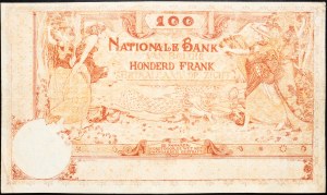 Belgie, 100 franků 1914