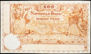 Belgia, 100 franków 1914