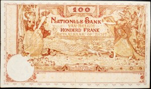 Belgio, 100 franchi 1919