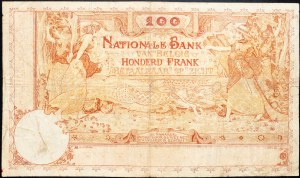 Belgia, 100 franków 1919