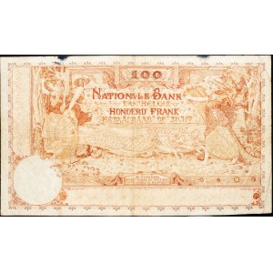 Belgium, 100 Francs 1919