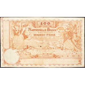 Belgien, 100 Francs 1920