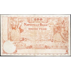 Belgien, 100 Francs 1920