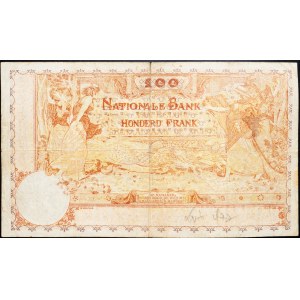 Belgium, 100 Francs 1920