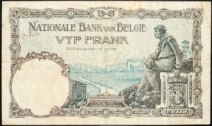 Belgia, 5 franków 1927