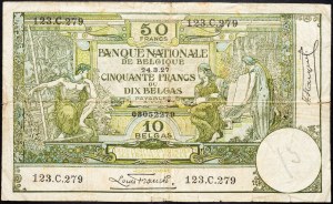 Belgium, 50 Francs 1927