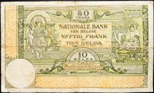 Belgicko, 50 frankov 1927