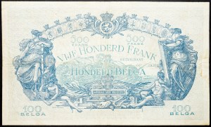 Belgie, 500 franků 1930
