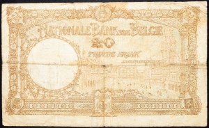 Belgicko, 20 frankov 1931