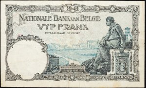Belgium, 5 Francs 1931