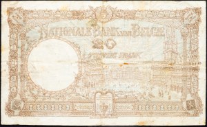 Belgio, 20 franchi 1931