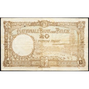 Belgien, 20 Francs 1931