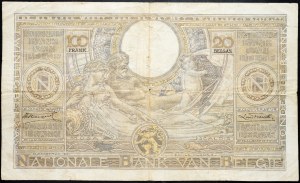 Belgie, 100 franků 1933