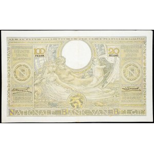 Belgium, 100 Francs 1933