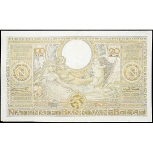 Belgium, 100 Francs 1933