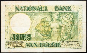 Belgie, 50 franků 1933