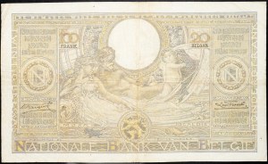 Belgio, 100 franchi 1934