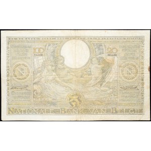 Belgium, 100 Francs 1934