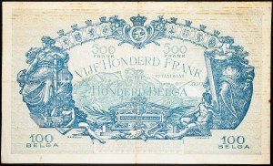 Belgium, 500 Francs 1934