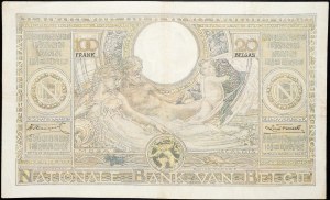 Belgien, 100 Francs 1935
