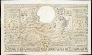 Belgicko, 100 frankov 1935