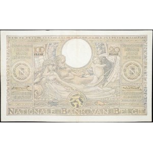 Belgium, 100 Francs 1935