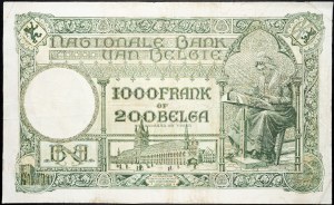 Belgique, 1000 Francs 1935