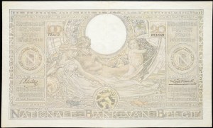Belgia, 100 franków 1936