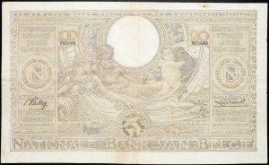 Belgie, 100 franků 1936