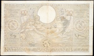 Belgie, 100 franků 1938