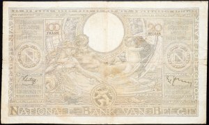 Belgio, 100 franchi 1938