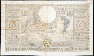 Belgien, 100 Francs 1938