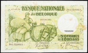 Belgium, 50 Francs 1938