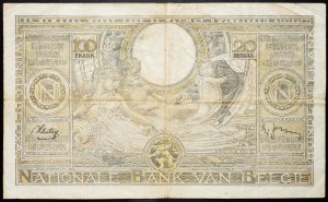 Belgicko, 100 Frank 1939