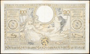 Belgium, 100 Francs 1939