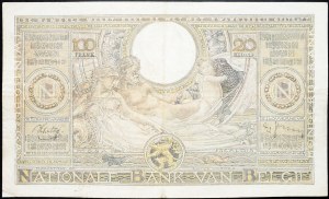 Belgie, 100 franků 1939