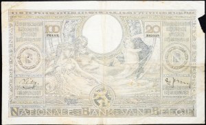 Belgio, 100 franchi 1939