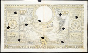 Belgium, 100 Francs 1939