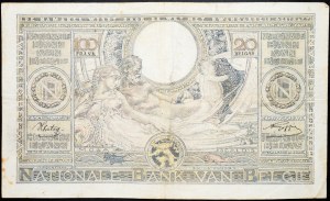 Belgium, 100 Francs 1941