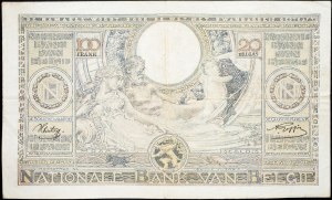 Belgium, 100 Francs 1941