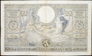 Belgium, 100 Francs 1941