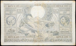 Belgia, 100 Frank 1942 r.