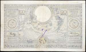 Belgia, 100 Frank 1942 r.